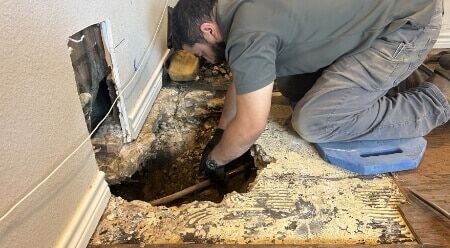 Fixing Interior Water Leak
